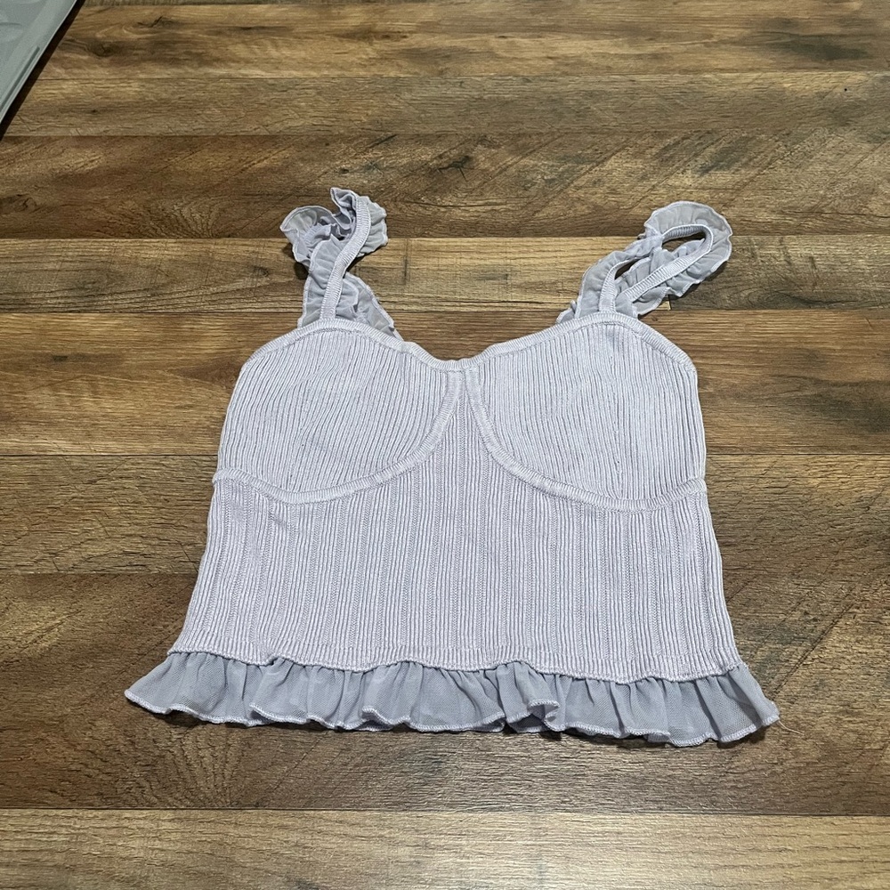 Forever 21 Lavender Knit Top